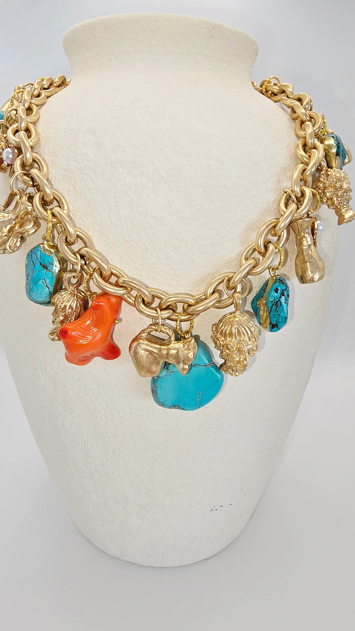 Chrissy L Jewellery - Treasure Charm Necklace