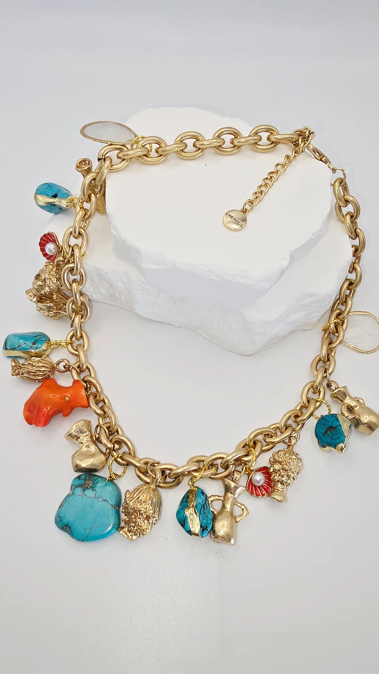 Chrissy L Jewellery - Treasure Charm Necklace