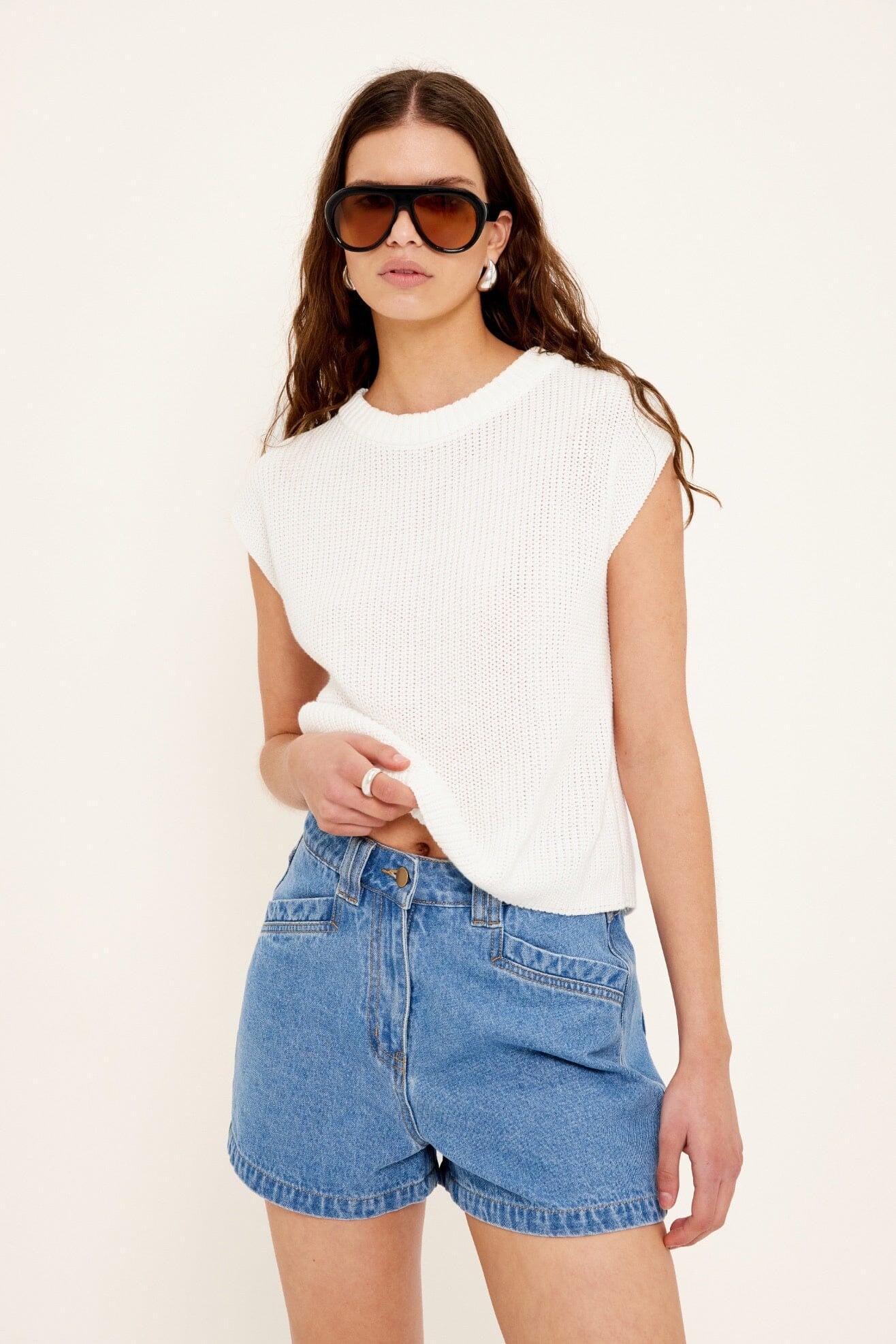 Staple the Label - Noa Denim Short