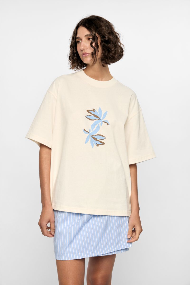Staple The Label - Mae Graphic Tee in white
