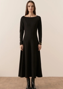 POL - Atwood Off Shoulder Dress in Black